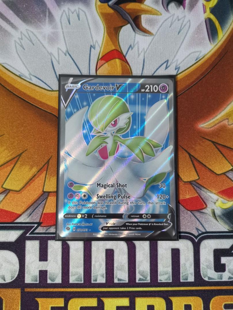 Gardevoir V Full Art Pokemon Tcg Champion S Path Toys Games Board Games Cards On Carousell Didn't have this gardevoir v yet! gardevoir v full art pokemon tcg champion s path