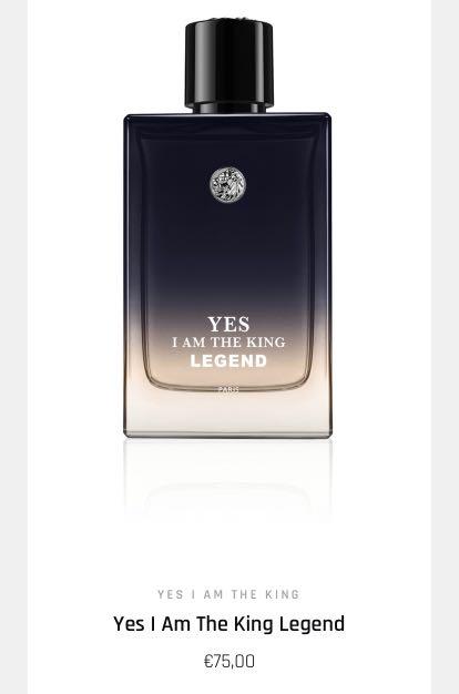 yes i am the king legend perfume
