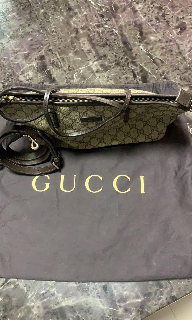 gucci tote with strap