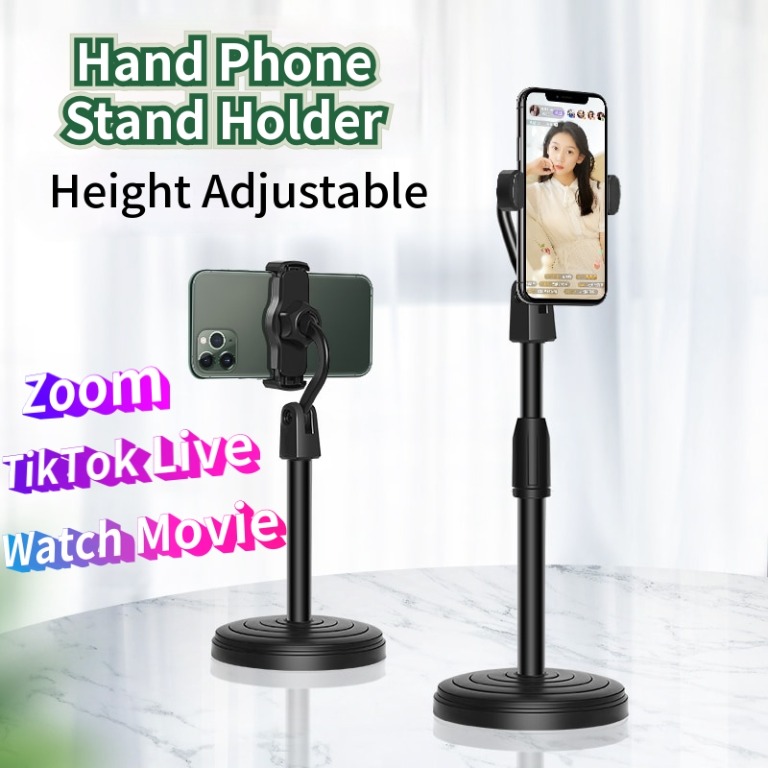 Handphone Stand Holder Adjustable For Tiktok Live Online Study Meeting And Watch Movie Universal Multi Angle Mobile Phones Gadgets Mobile Gadget Accessories Other Mobile Gadget Accessories On Carousell