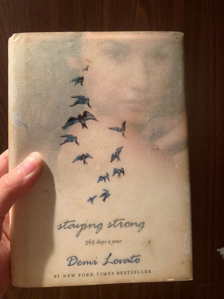 Hardbound Staying Strong Book By Demi Lovato Hobbies Toys Books Magazines Children S Books On Carousell
