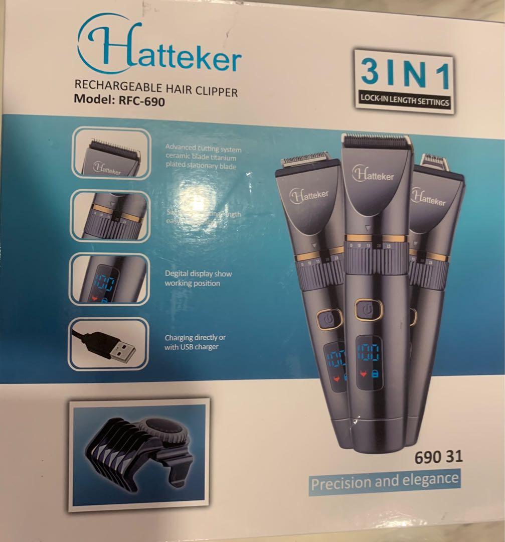 hatteker professional hair clipper rfc 690