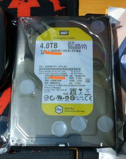 HDD from 1TB to 4TB