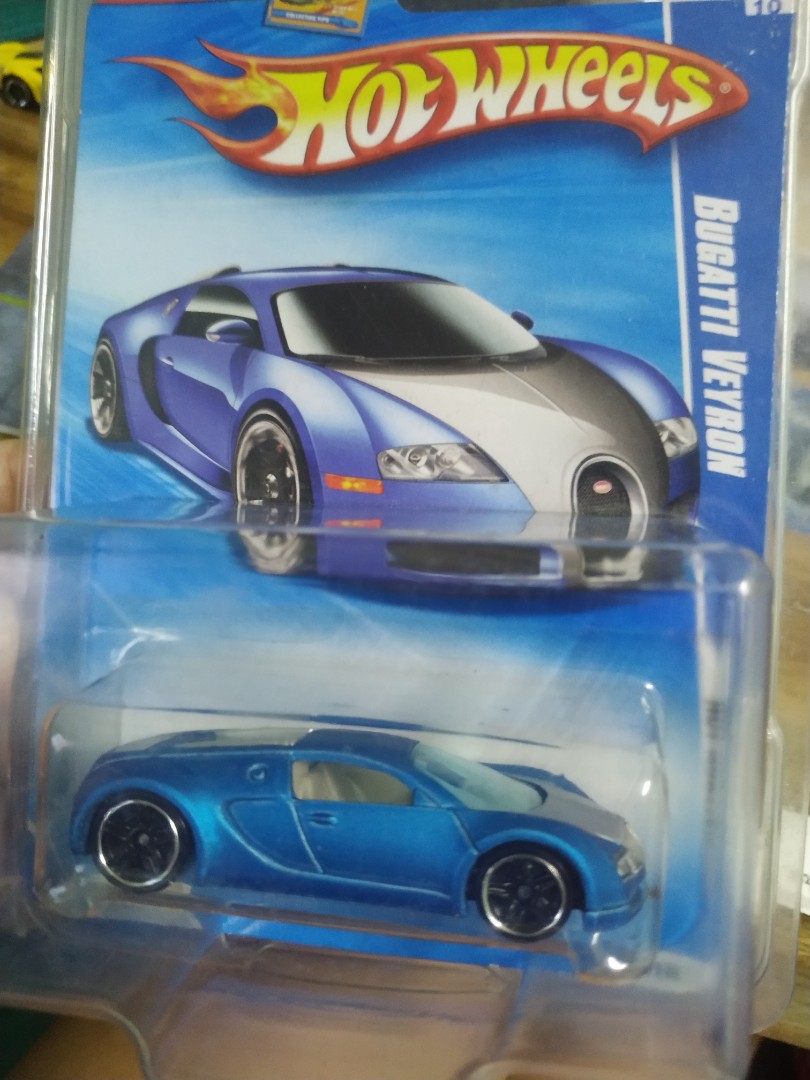 hot wheels bugatti veyron satin blue