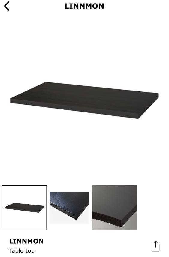 Ikea Linnmon Table Top Perfect Condition, Furniture & Home Living