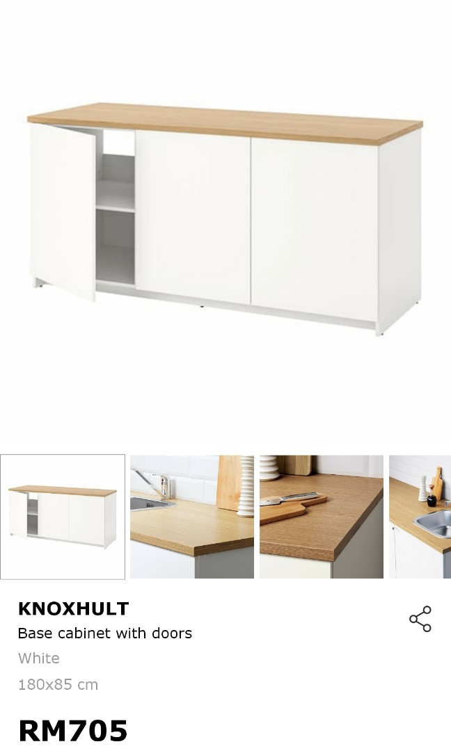 Ikea Table Top KNOXHULT second hand Furniture Home Living