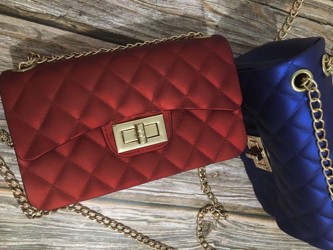 Jelly sling bag hot sale