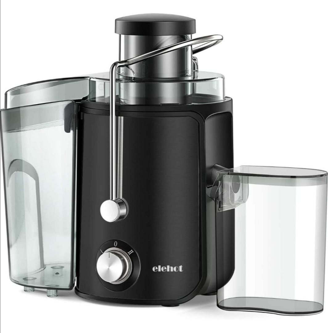 Juicer Electric Centrifugal Extractor Whole Fruit Citrus Vegetables 2 Speed 600w BPA Free Black