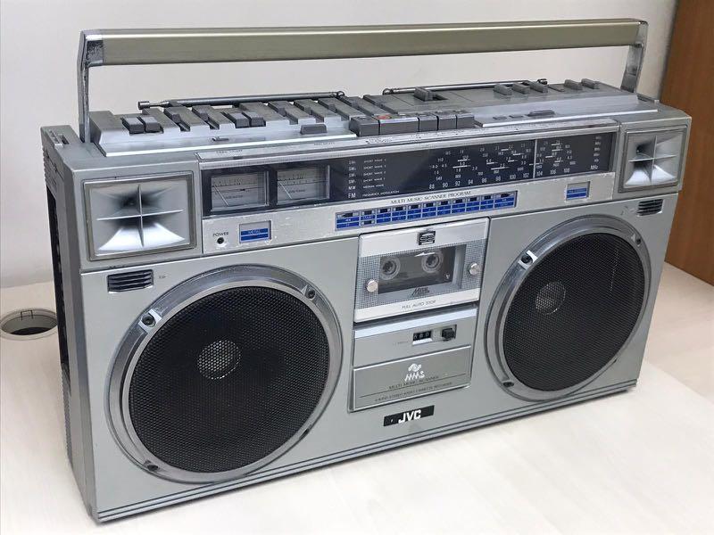 JVC RCm70 卡式機 boombox 錄音機, 音響器材, 錄音機 Carousell
