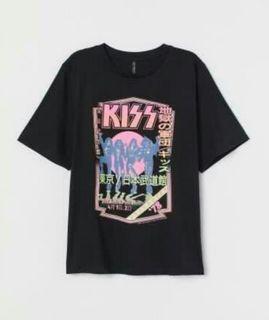 Kaos band kiss hnm
