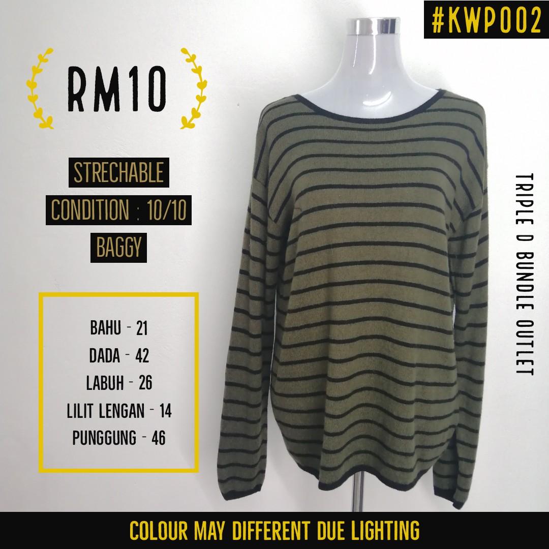 Knitwear saiz XL, Women's Fashion 