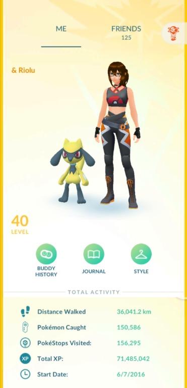 Level 40 Beta 16 Pokemon Go Account Video Gaming Gaming Accessories Game Gift Cards Accounts On Carousell