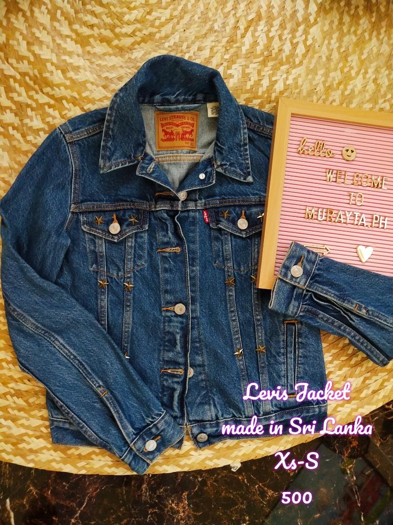 levis maong jacket
