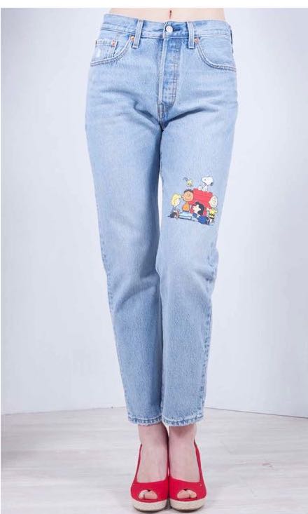 levis jeans snoopy