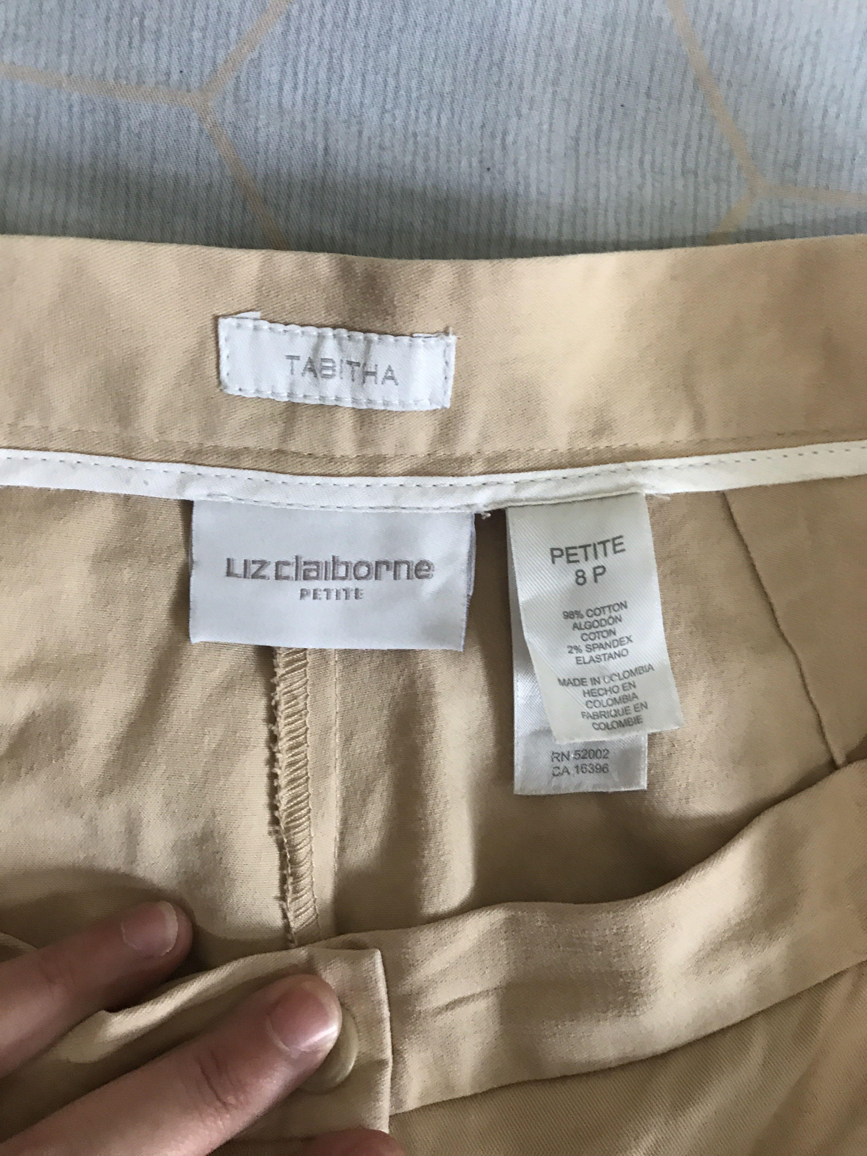 Liz Claiborne Khaki Pants Women s Fashion Bottoms Other Bottoms on Carousell