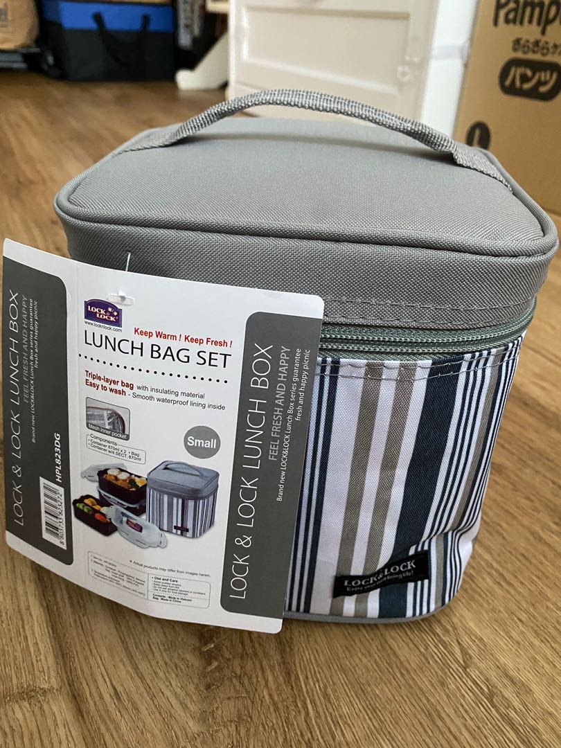 lockable lunch bag