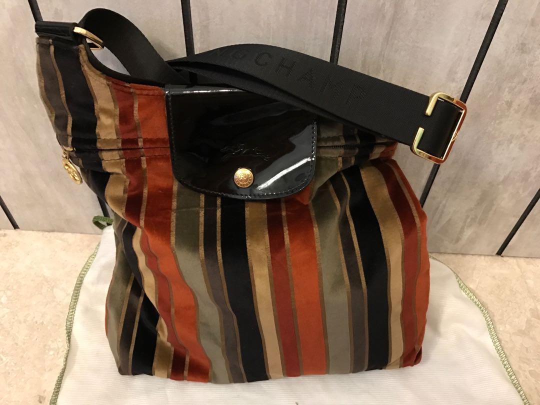 Longchamp velvet bag outlet