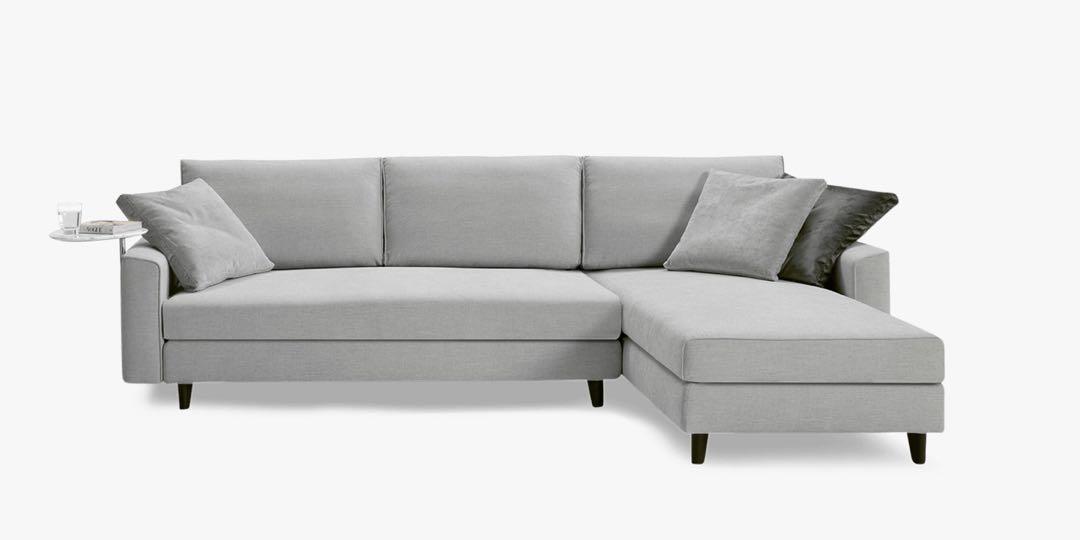 King Living Delta III 3 seater Lshaped couch, Furniture & Home