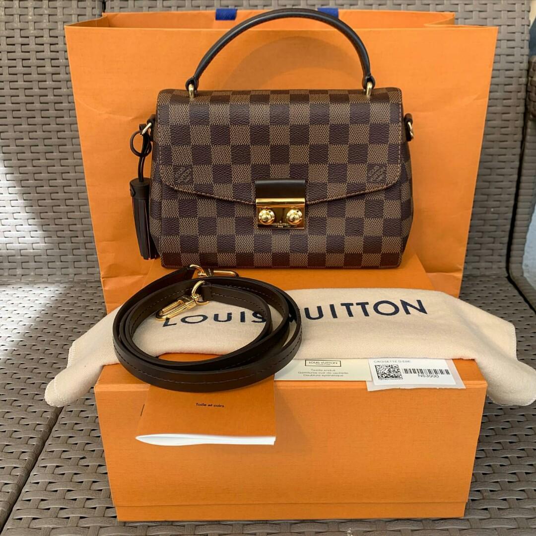 Authentic Louis Vuitton Croisette (sling bag), Luxury, Bags & Wallets on  Carousell