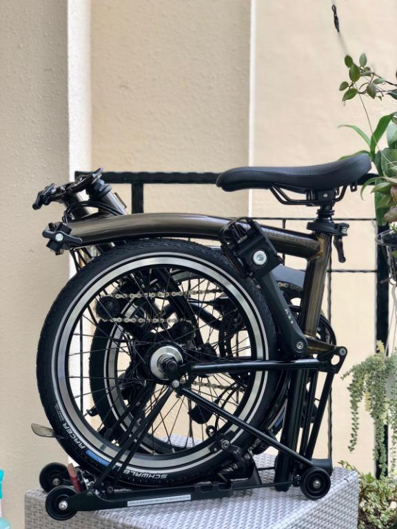 Brompton black lacquer titanium discount