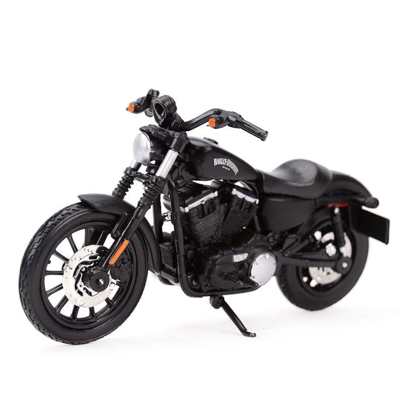 1:18 Maisto Harley Davidson 2014 Sportster Iron 883 Motorcycle Black New 