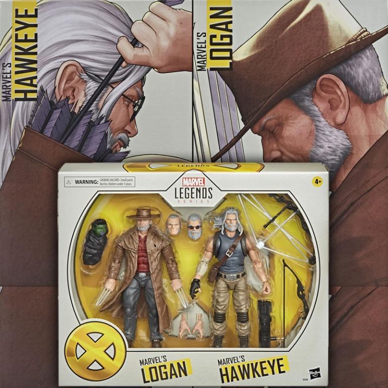 photo Old Man Logan Hawkeye 2 Pack marvel x men old man logan hawkeye 2 pack