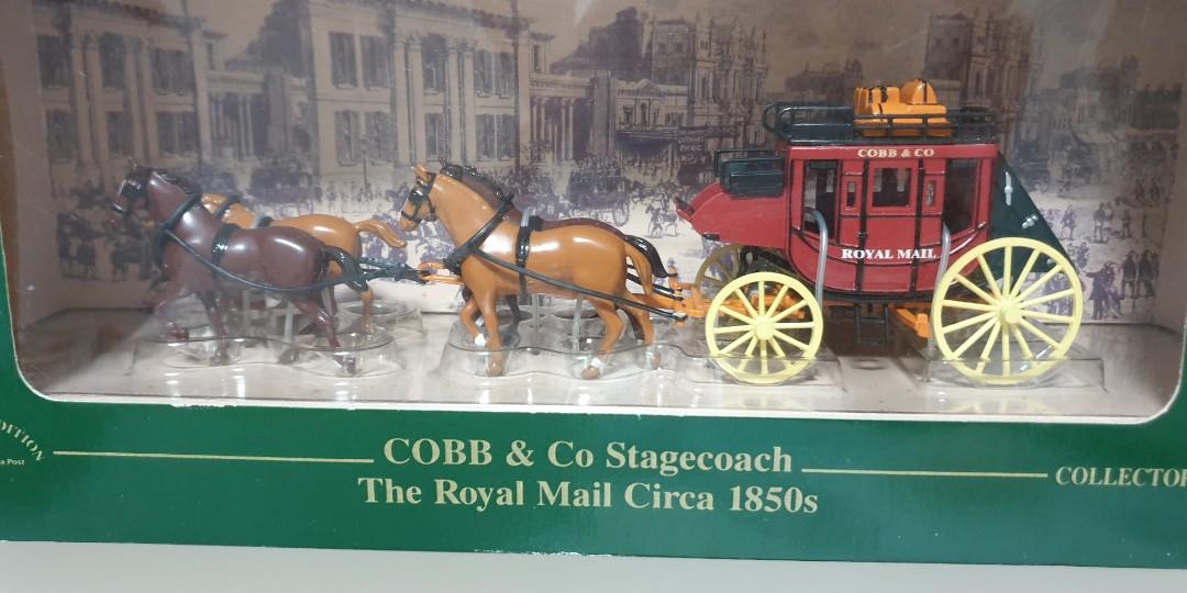 Matchbox Australia Post Cobb & Co Stagecoach 1850's Royal Mail Limited