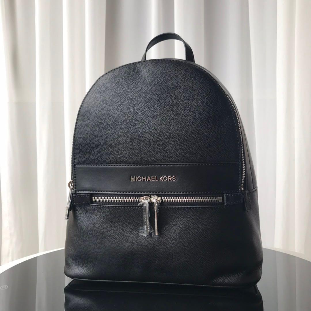 michael kors women's leather backpack