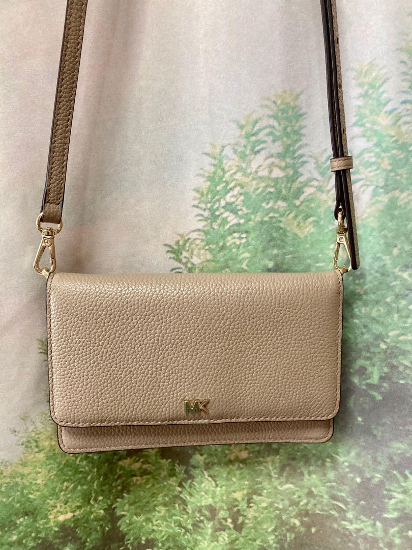 pebbled leather convertible crossbody