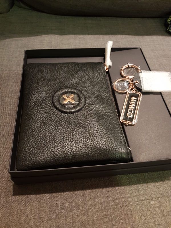Mimco Supernatural Gift Set in Black Leather Brand New Luxury
