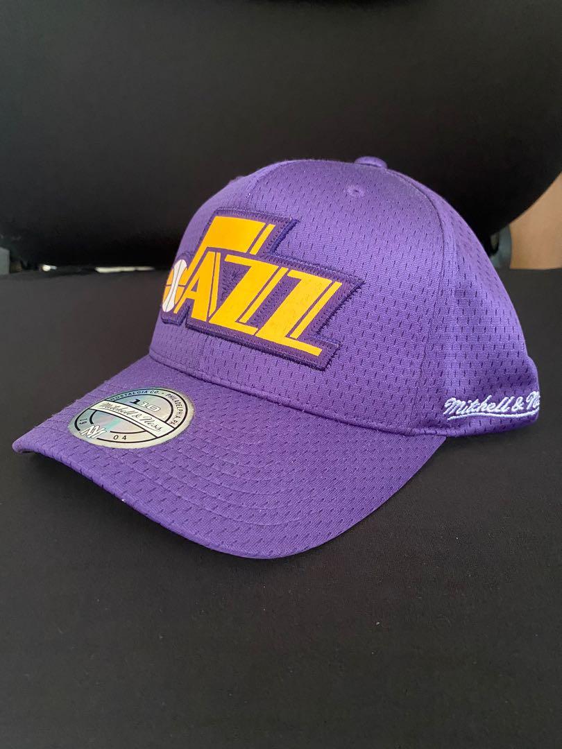 utah jazz mitchell and ness snapback