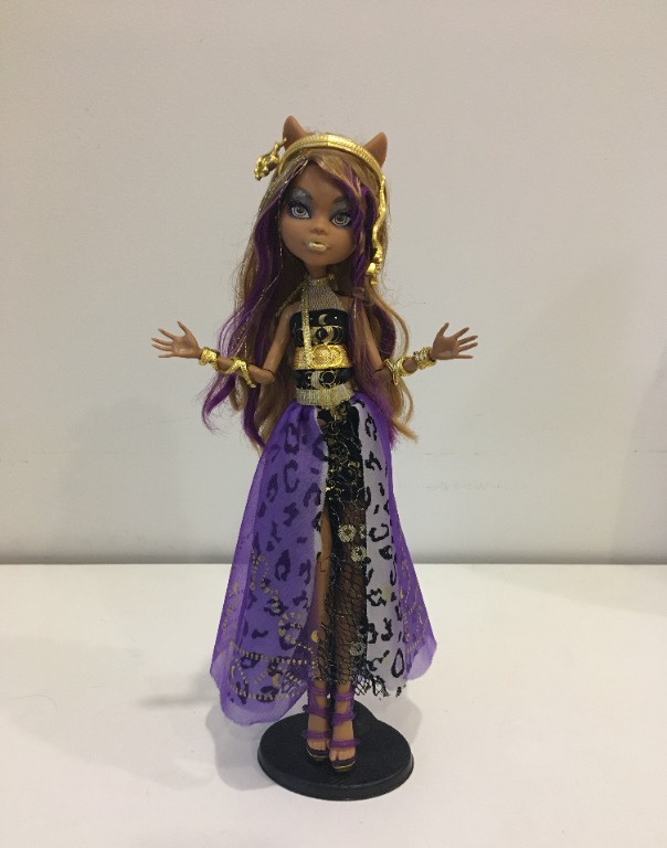 clawdeen wolf doll 13 wishes