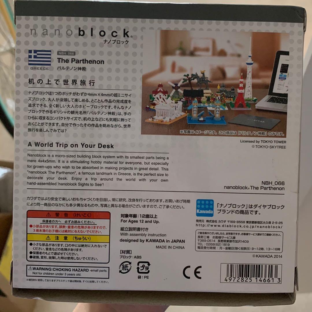 Nanoblock parthenon 2025