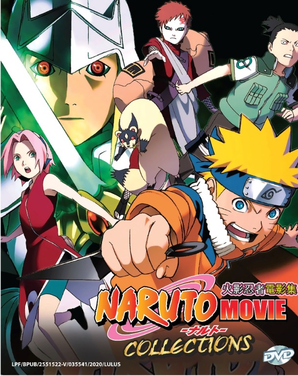 Road to Ninja: Naruto the Movie (2012) Malaysian dvd movie cover