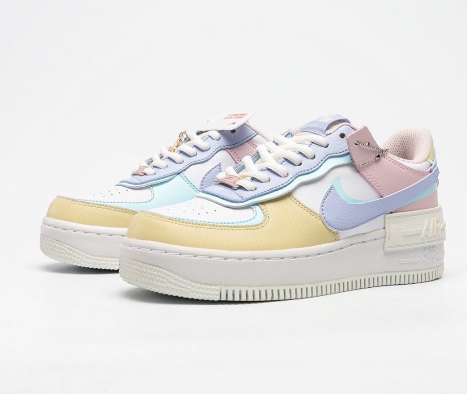 Nike, Shoes, Nike Air Force Shadow Pastel Glacier