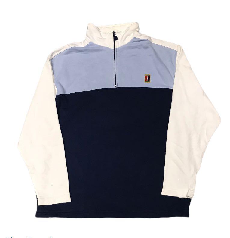 Nike court on sale half zip