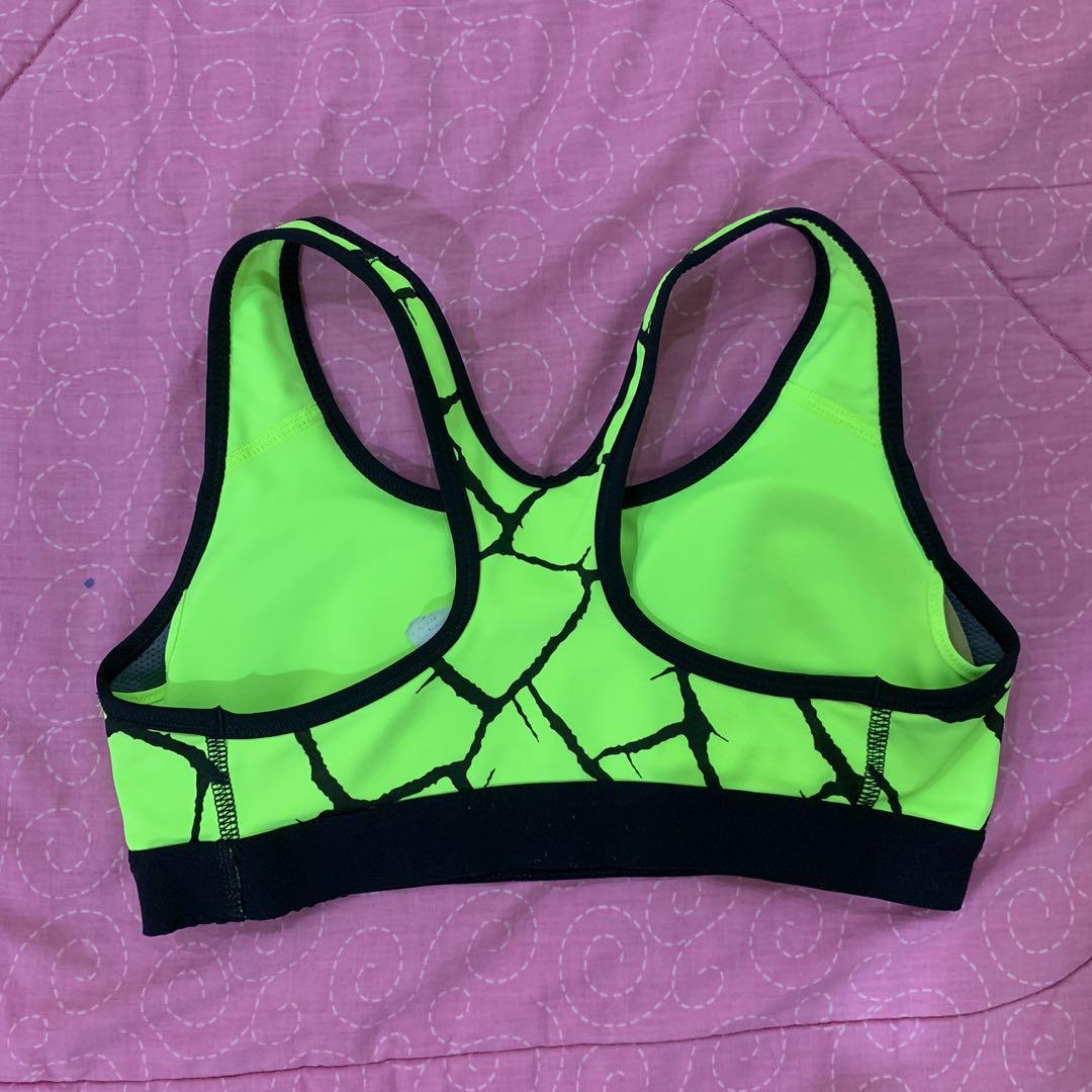 purple nike sports bra