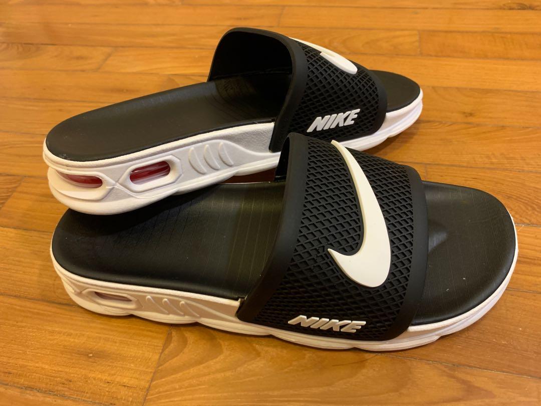 nike slides with air sole