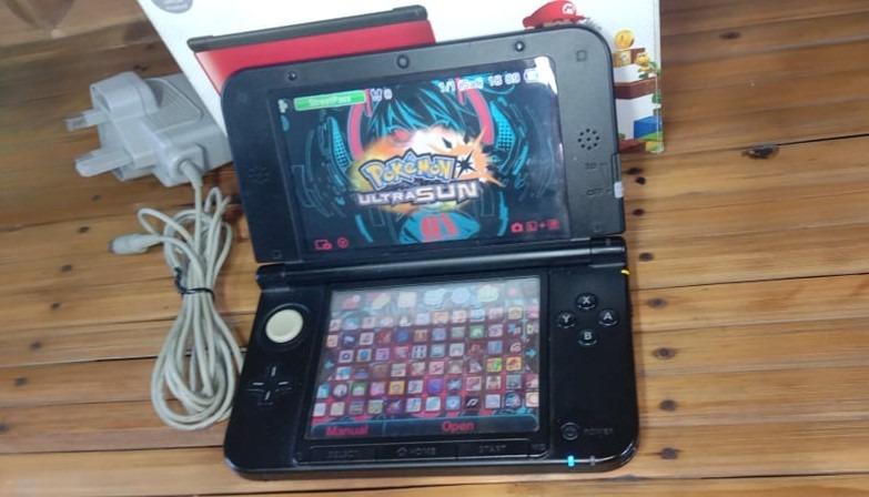 Nintendo 3ds Xl Red Black 60 Games Installed Video Gaming Video Game Consoles Nintendo On Carousell