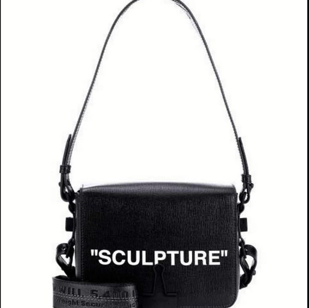 off white sculpture shoulder bag