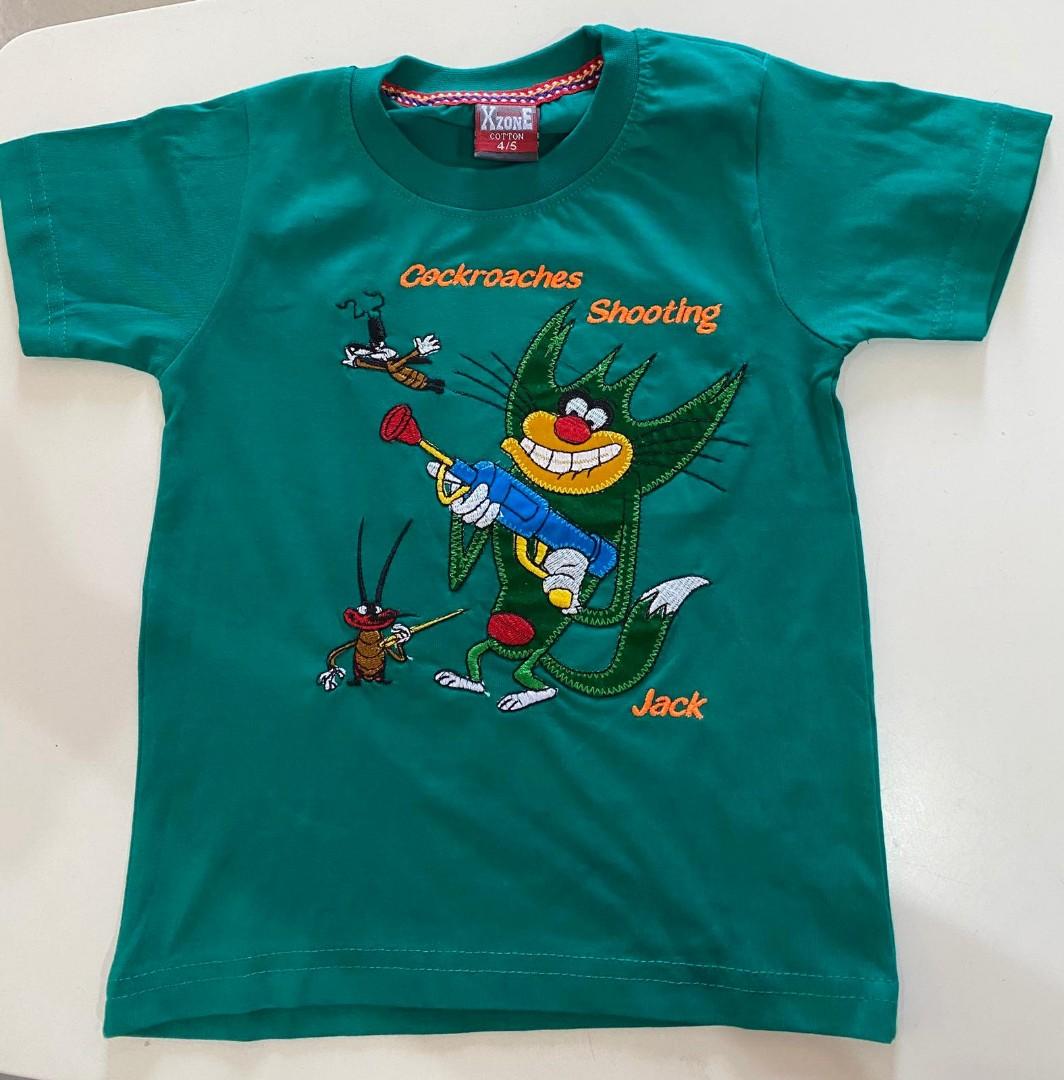 oggy and the cockroaches t shirt india