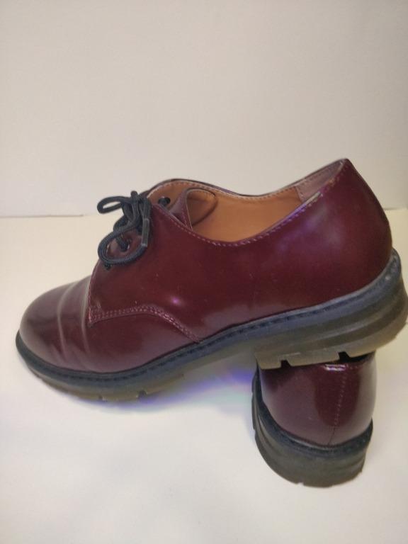 Dr Martens lookalike Oxblood Loafers