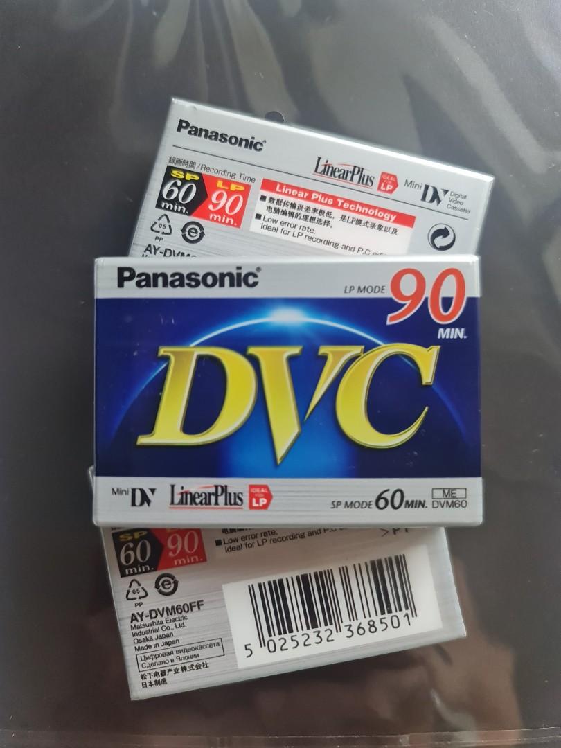 Panasonic Mini DV tapes, Audio, Portable Music Players on Carousell
