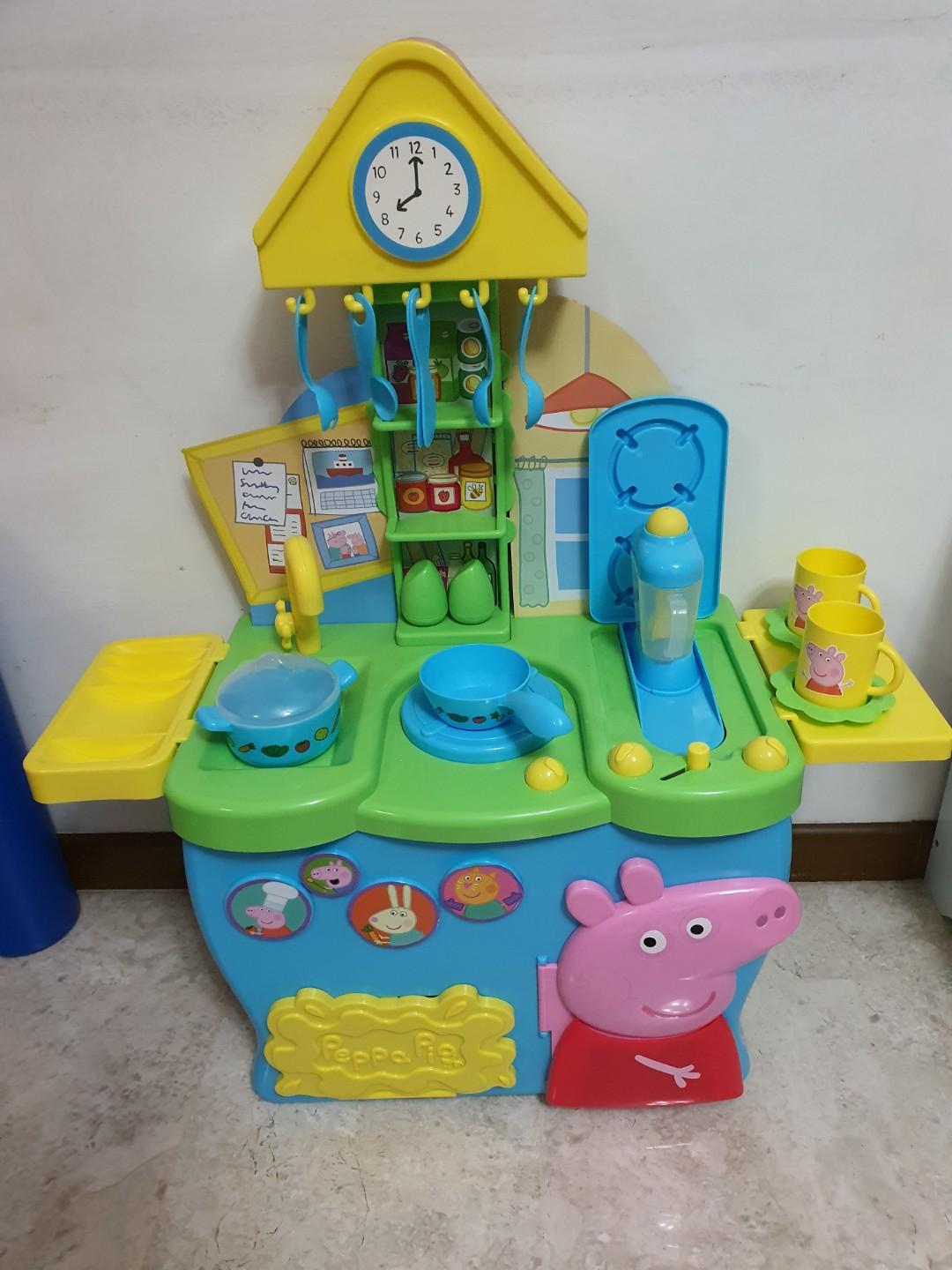 Peppa pig kitchen set, Babies & Kids, Babies & Kids Fashion on Carousell