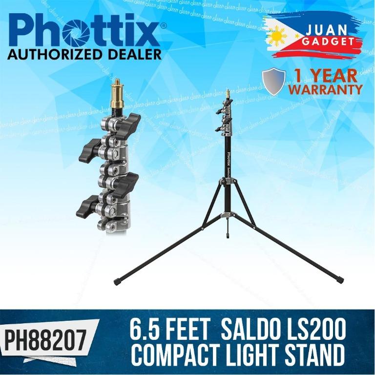 Phottix Saldo 200 Compact Light Stand 200cm Or 6 5 Feet Furniture Home Living Lighting Fans Lighting On Carousell