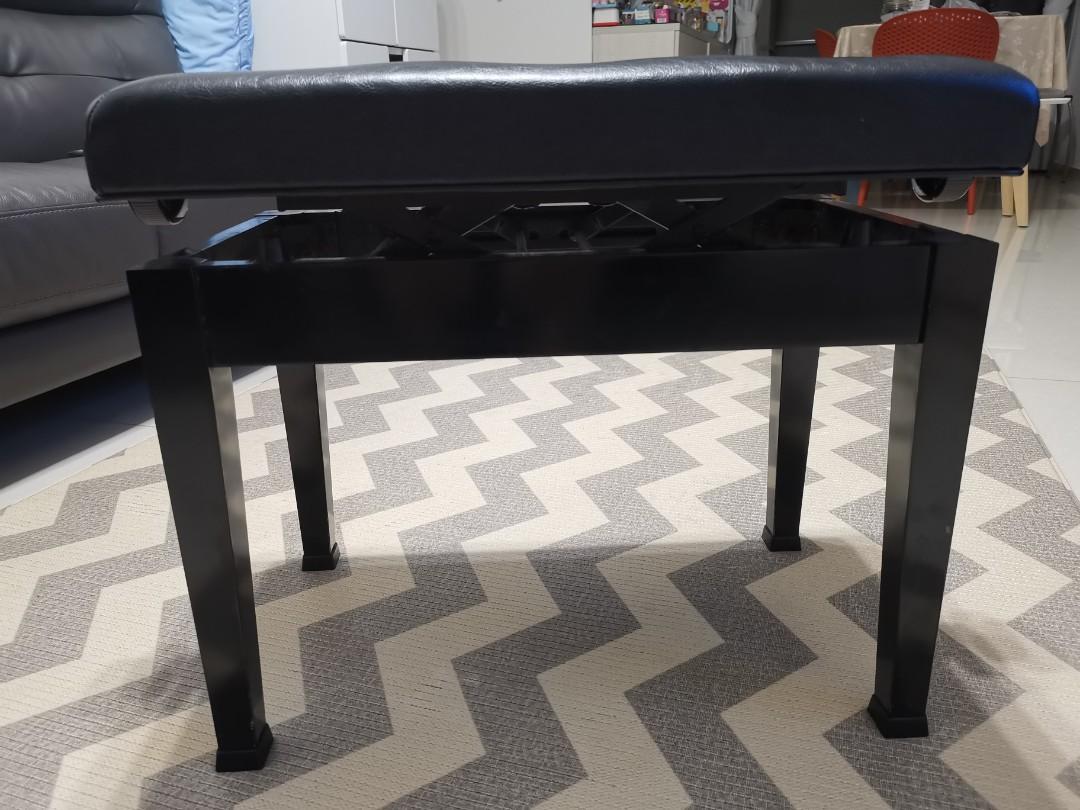 Piano Bench; Adjustable Height; Made in Japan, Music & Media, Music