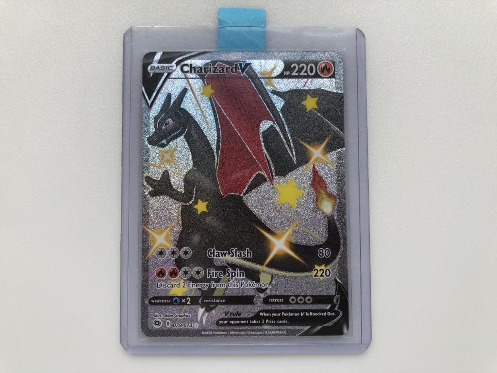 shiny charizard pokemon card champion's path Pokemon Shiny Charizard V 079/073 Champions Path Sticker Full Holo :  Amazon.co.uk: Toys & Games
