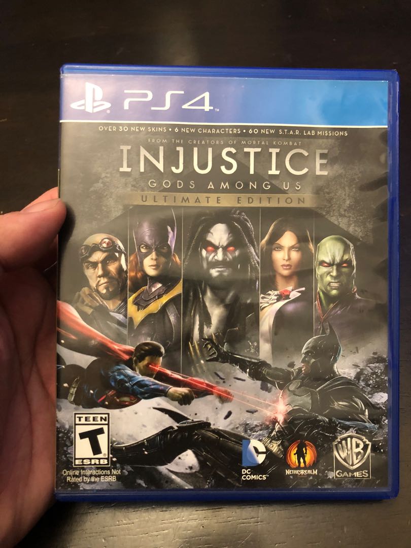 injustice ps4 game