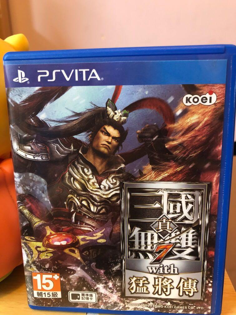 Psvita真三國無雙7with猛將傳 遊戲機 遊戲機遊戲 Carousell