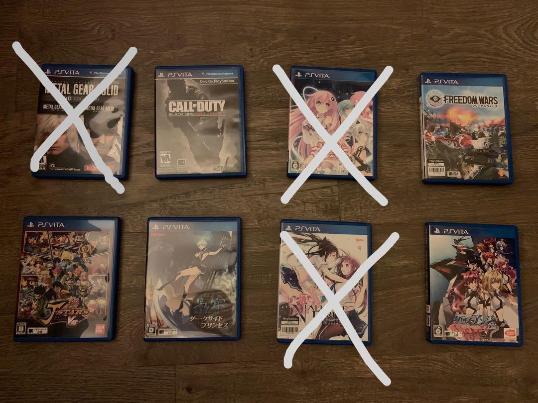 second hand ps vita games